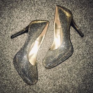 Sparkly heels